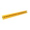 Vestil 12' Straight Guard Rail, Yellow GR-H2R-BO-12-YL - alternate 1